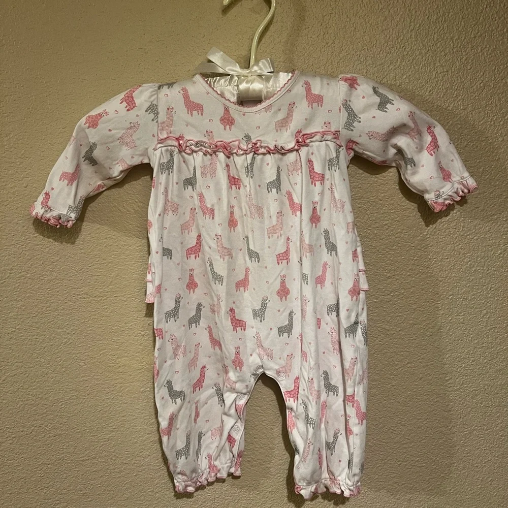 Kissy Kissy Softer than Soft Llama Playsuit